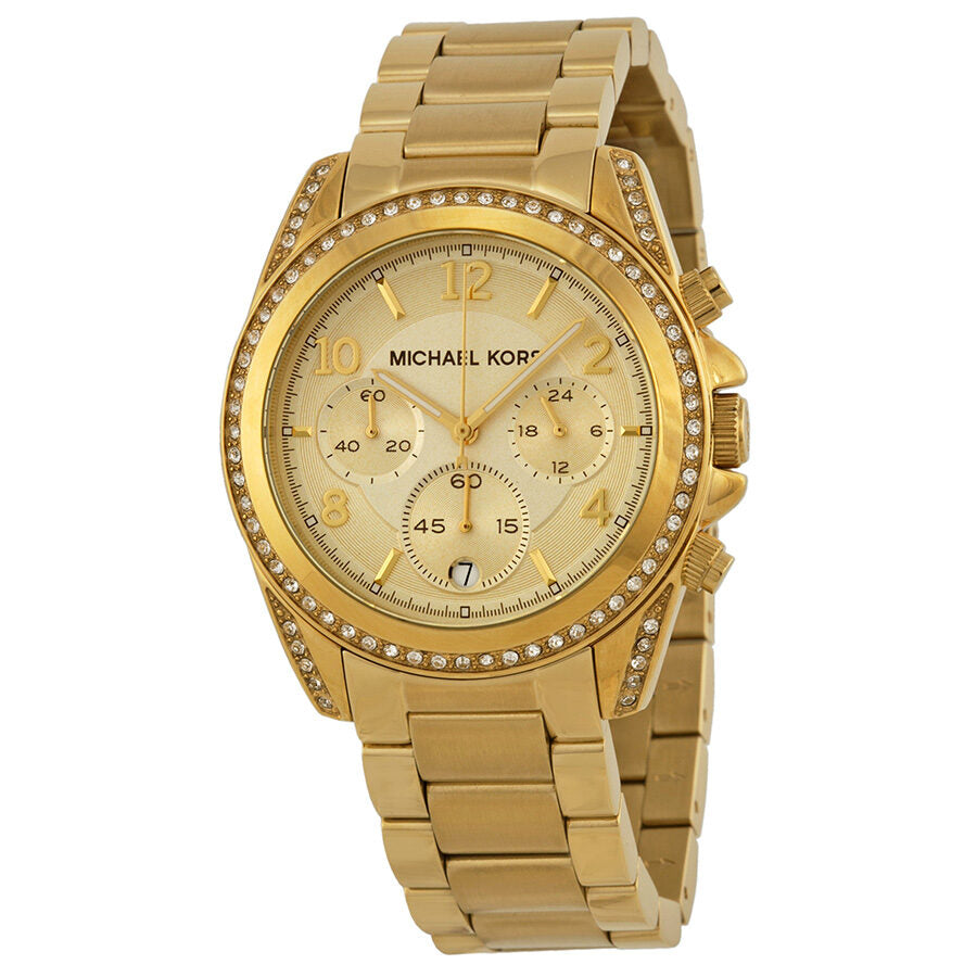 Michael Kors Golden Blair Glitz Watch MK5166 Hoofdafbeelding