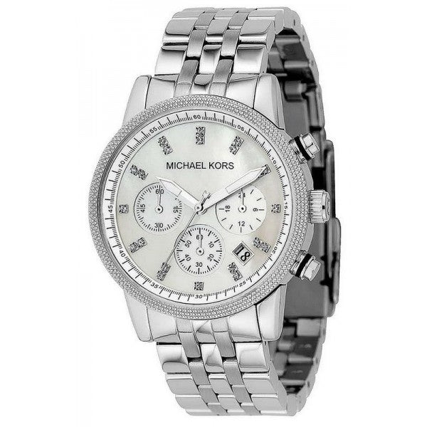 Michael Kors Jet Set Chronograph Mother of Pearl Dial Ladies Watch MK5020 Main image