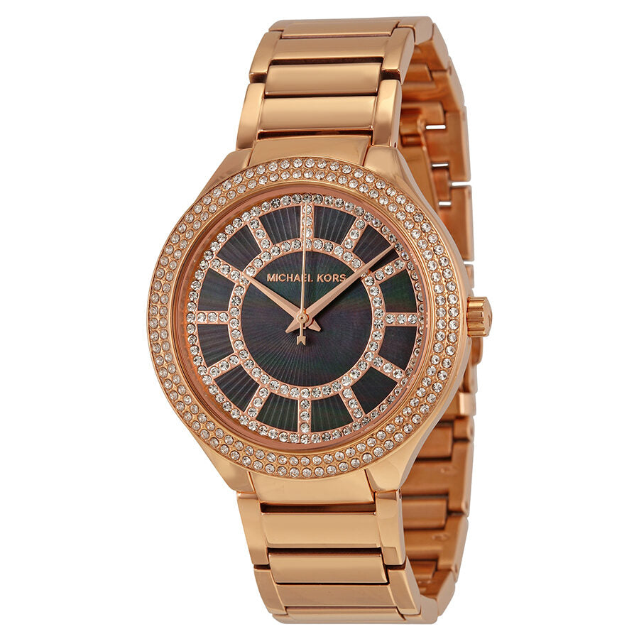 Michael Kors Kerry Back MOP Dial Rose Gold Women's Watch - MK3397