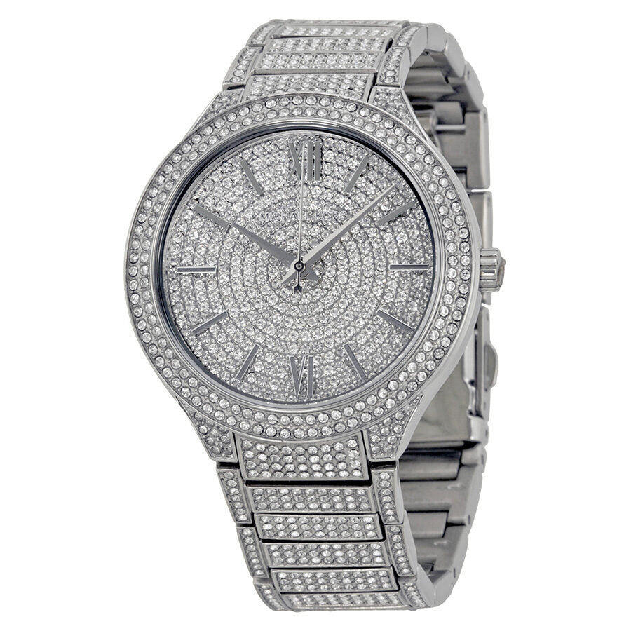 Michael Kors Kerry Crystal Pave Silver Women's Watch - MK3359 Hoofdafbeelding
