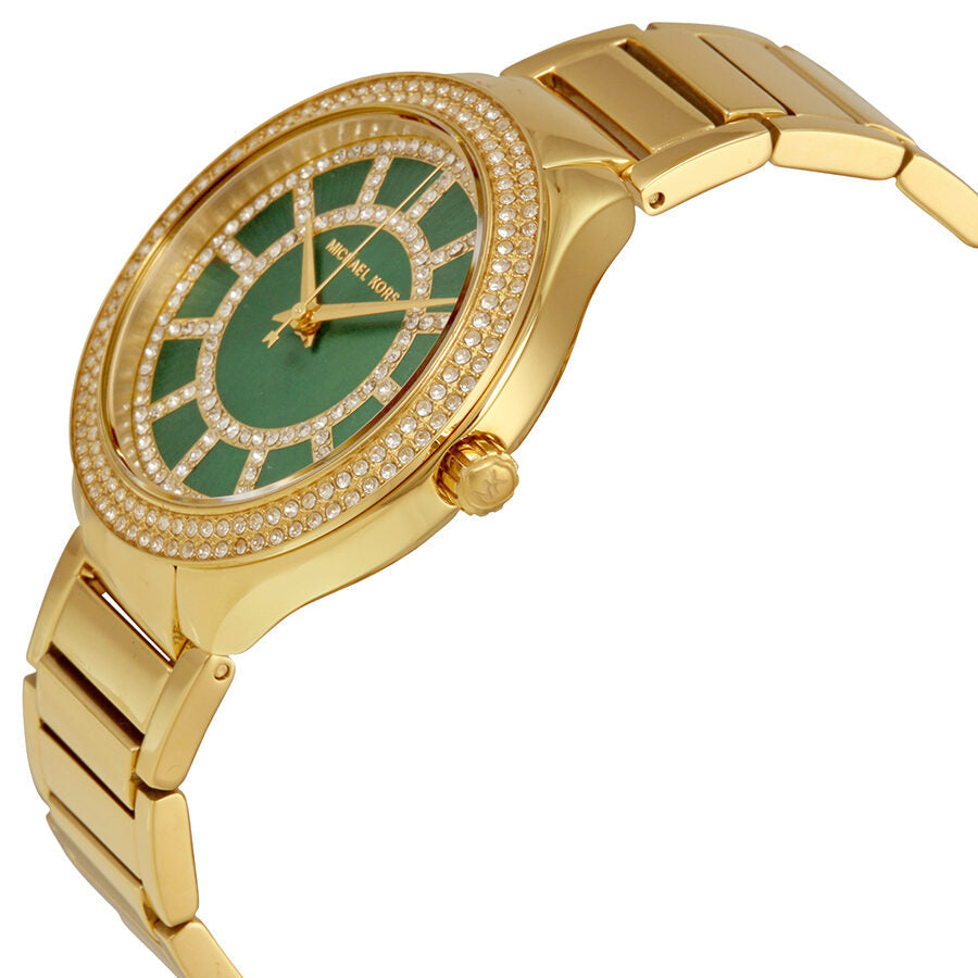 Michael Kors Kerry Green Crystal-set Dial Ladies Watch MK3409 Secundaire afbeelding