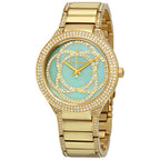 Michael Kors Kerry Mint MOP Dial Gold-Tone Women's Watch - MK3481