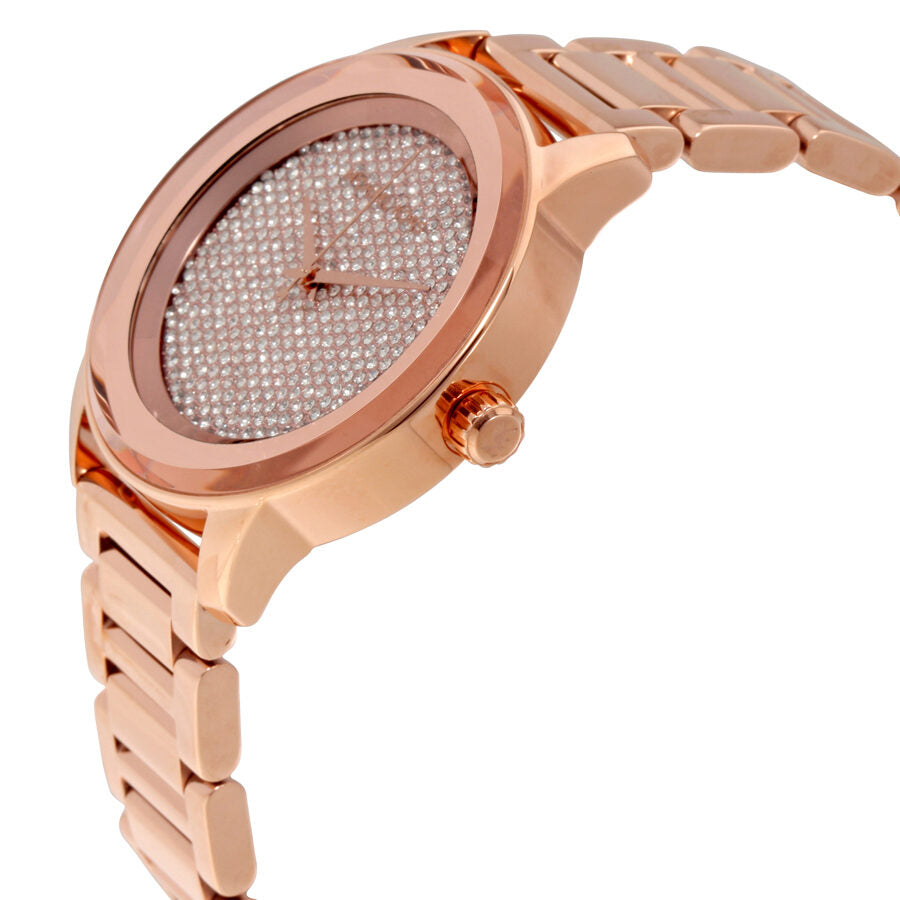 Michael Kors Kinley Pave Rose Gold Women's Watch - MK6210