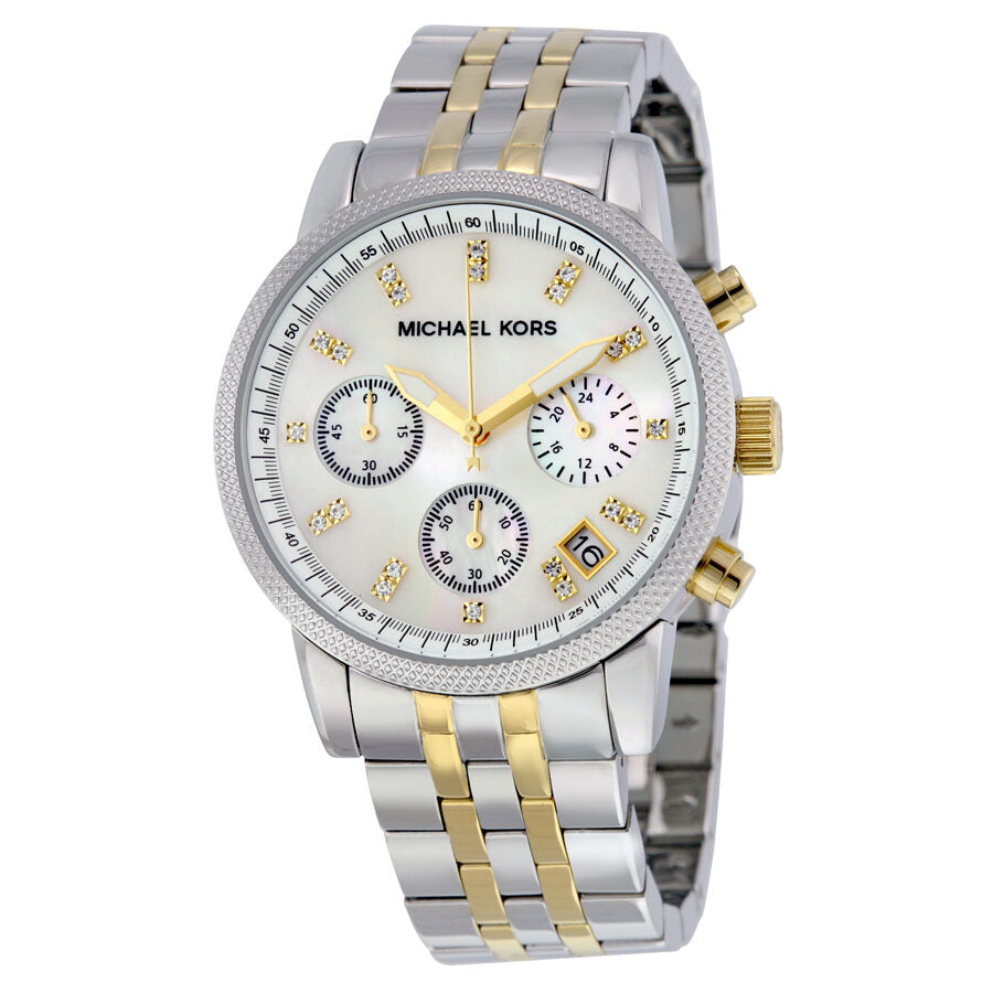 Michael Kors Ladies Two-tone Bracelet Watch MK5057 Hoofdafbeelding