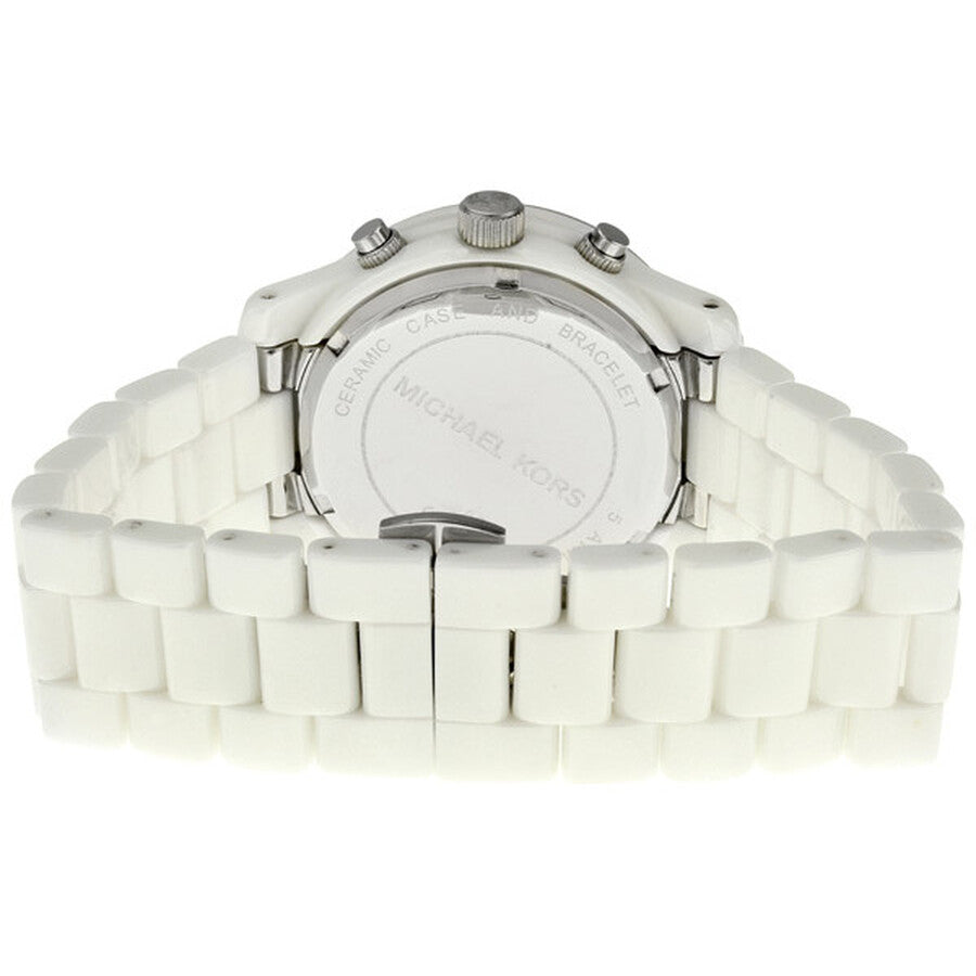 Michael Kors Runway White Ceramic Women's Watch - MK5188