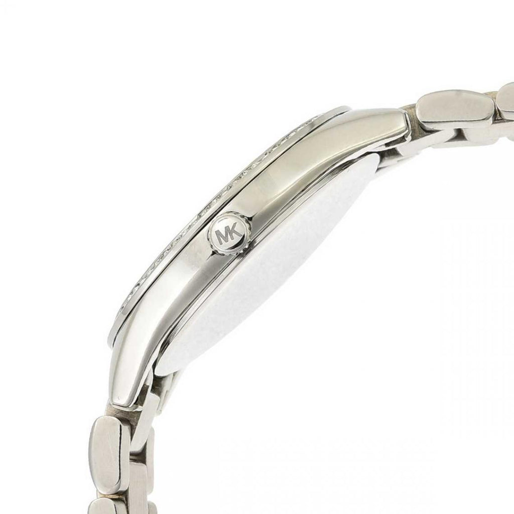 Michael Kors Lauryn Pavé White MOP Dial Women's Watch - MK3900