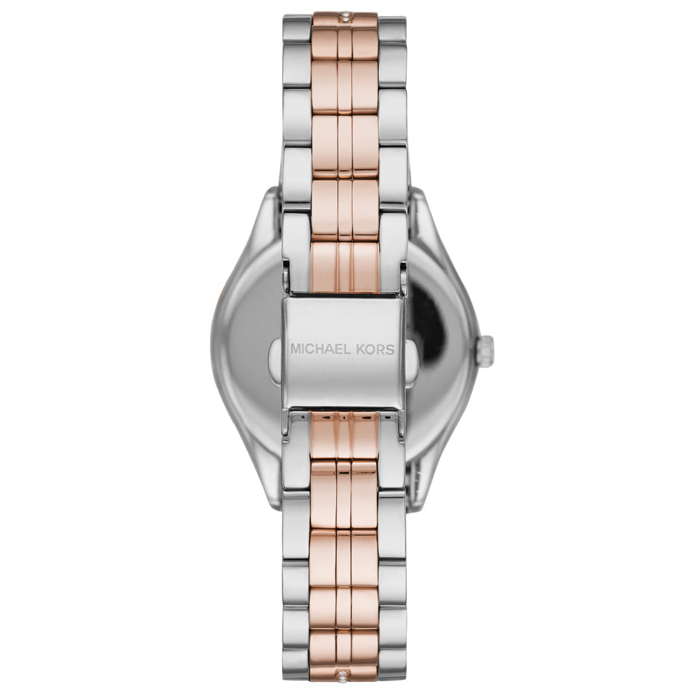 Michael Kors Lauryn Quartz White Mother of Pearl Dial Ladies Watch MK3979