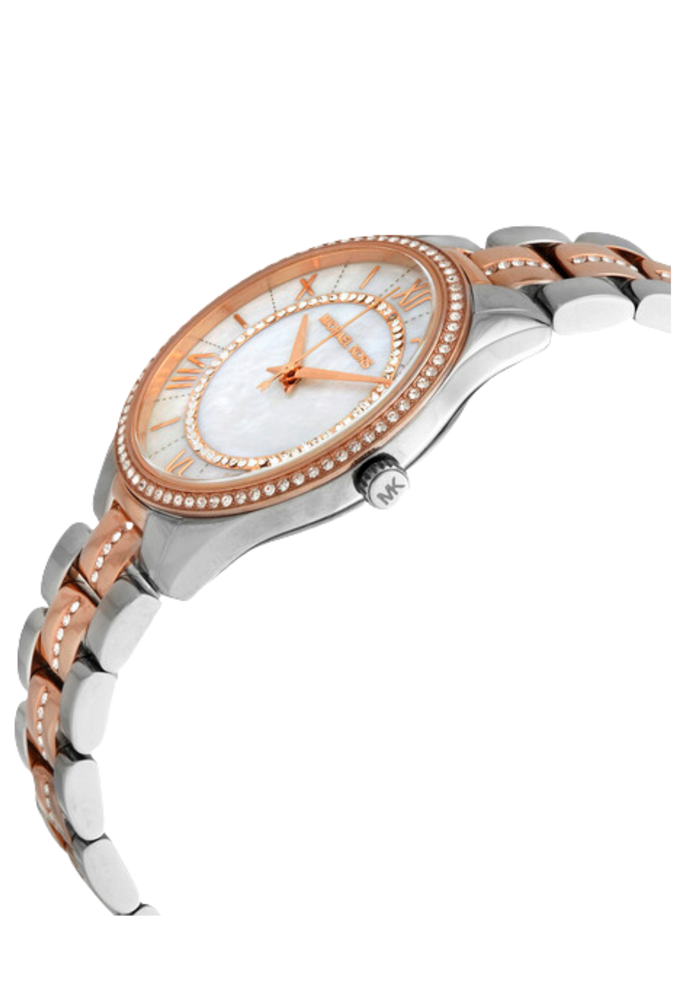 Michael Kors Lauryn Quartz White Mother of Pearl Dial Ladies Watch MK3979 Secundaire afbeelding