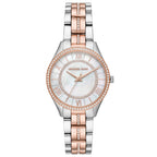 Michael Kors Lauryn Quartz White Mother of Pearl Dial Ladies Watch MK3979