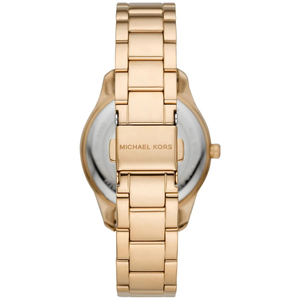 Michael Kors Layton Quartz Black Dial Gold-Tone Women's Watch - MK6892