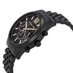 Michael Kors Lexington Chronograph Black Dial Men's Watch MK8603