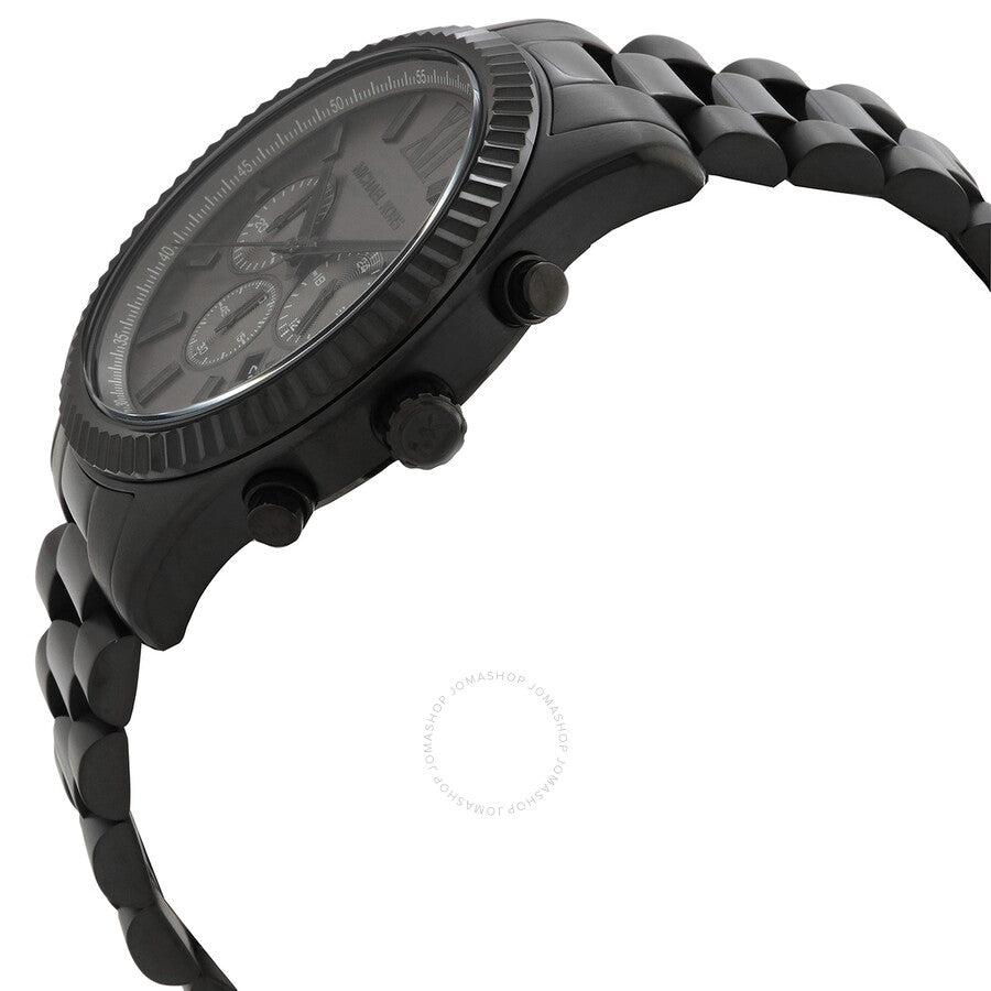 Michael Kors Lexington Chronograph Quartz Black Dial Men's Watch - MK9154 Secundaire afbeelding