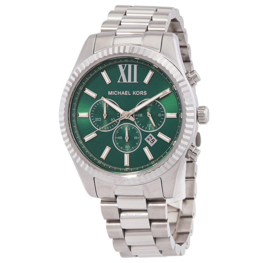 Michael Kors Lexington Chronograph Quartz Green Dial Men's Watch - MK9152 Main image