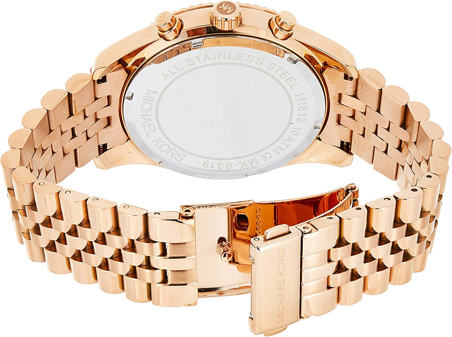Michael Kors Lexington Chronograph Rose Gold Watch - MK8319 Secondary image