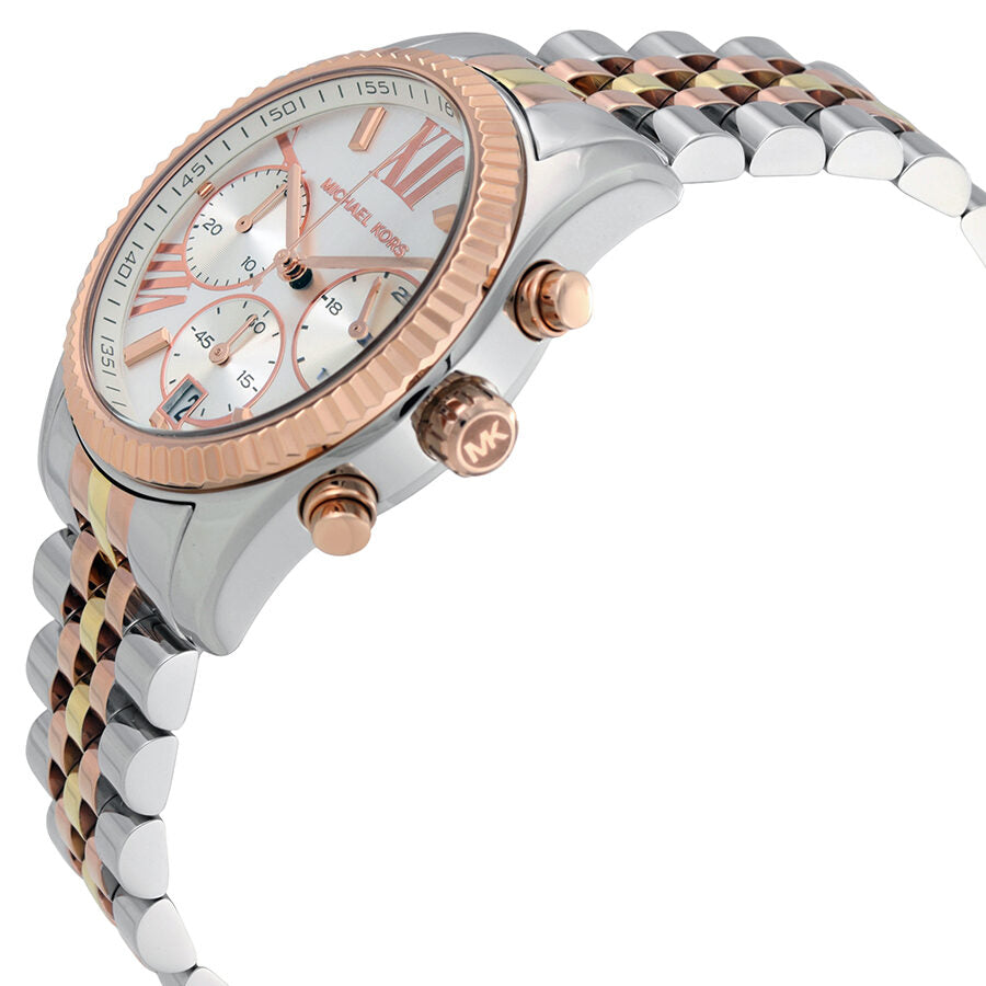 Michael Kors Lexington Chronograph Tri-Tone Women's Watch - MK5735 Secundaire afbeelding
