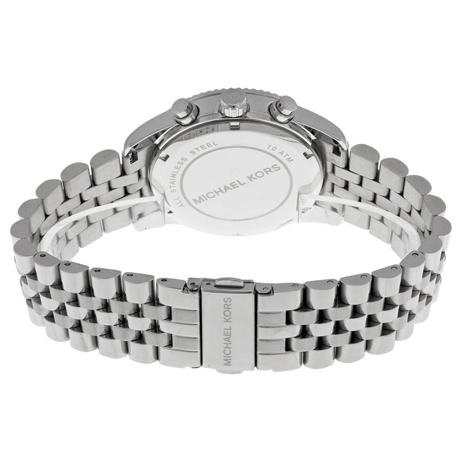 Michael Kors Lexington Chronograph Silver Women's Watch - MK5555
