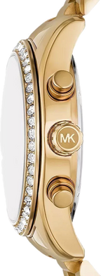 Michael Kors Lexington Lux Chronograph Gold-Tone Watch - MK7377