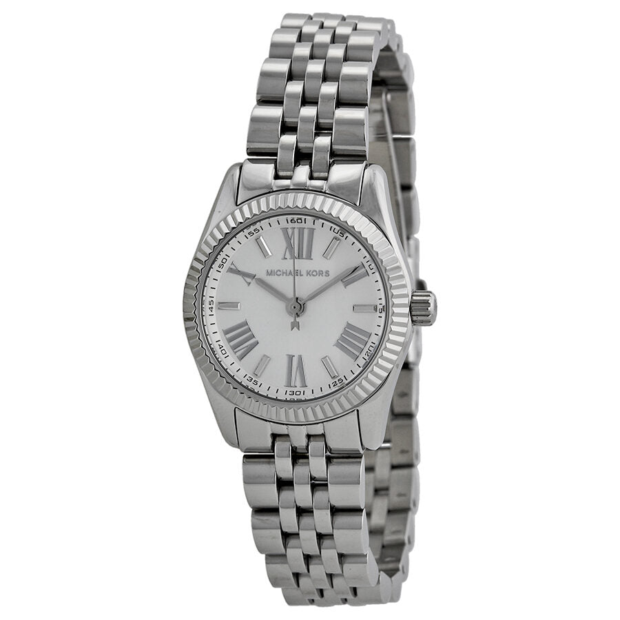 Michael Kors Lexington Mini dameshorloge in zilver - MK3228 Hoofdafbeelding