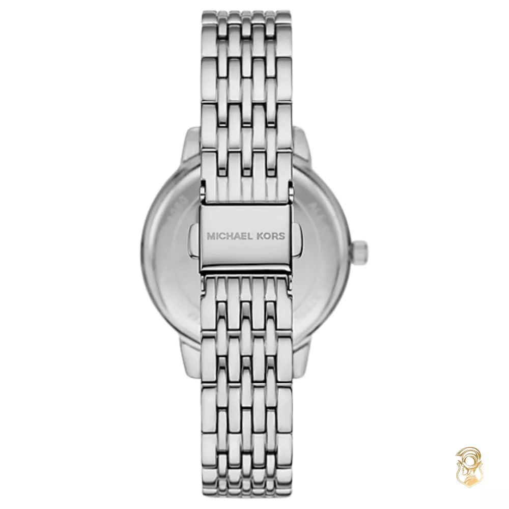 Michael Kors Melissa Pavé Silver-Tone Watch - MKO1082 Secundaire afbeelding