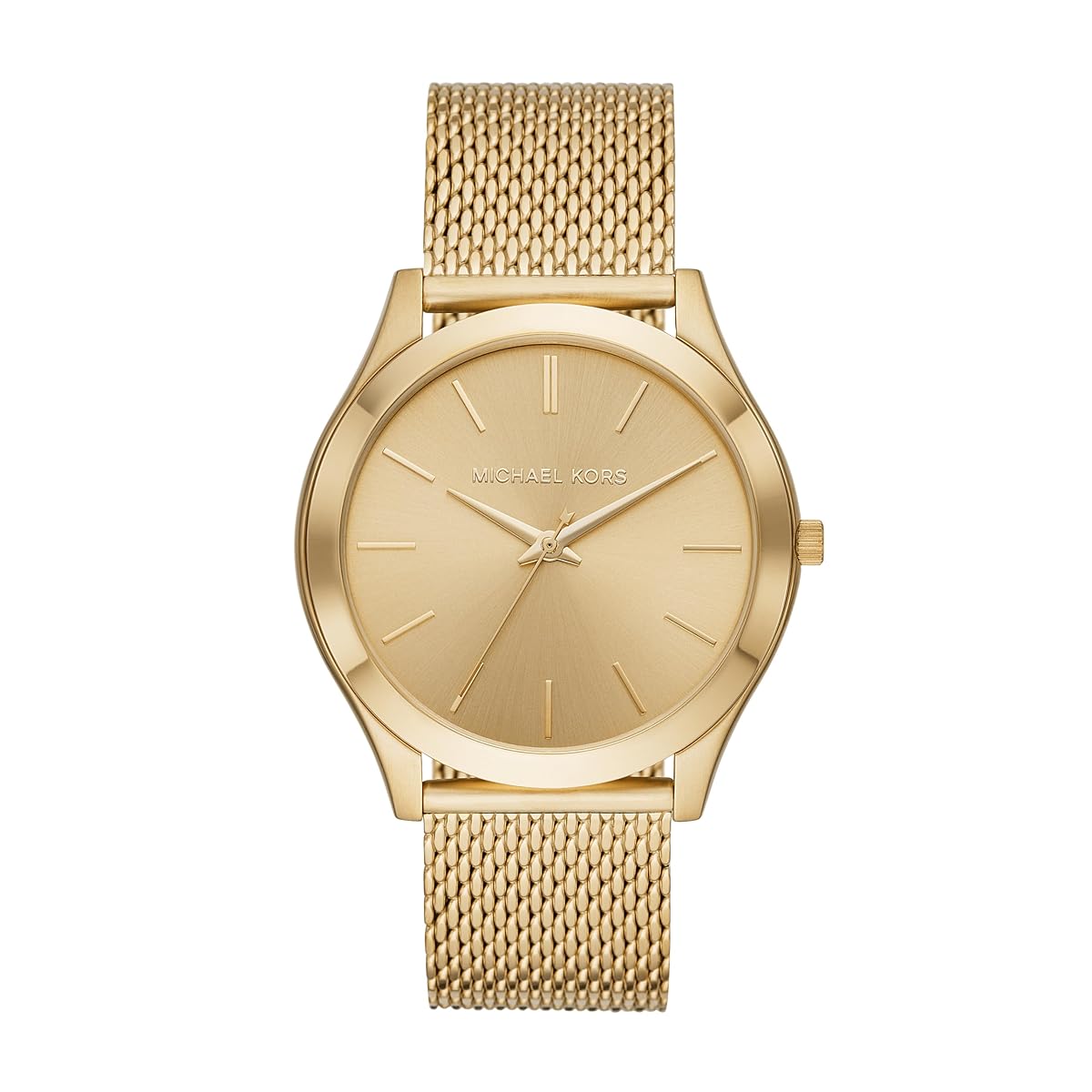 Michael Kors Slim Runway Gold-Tone Mesh Watch - MK8625 Hoofdafbeelding