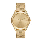 Michael Kors Slim Runway Gold-Tone Mesh Watch - MK8625