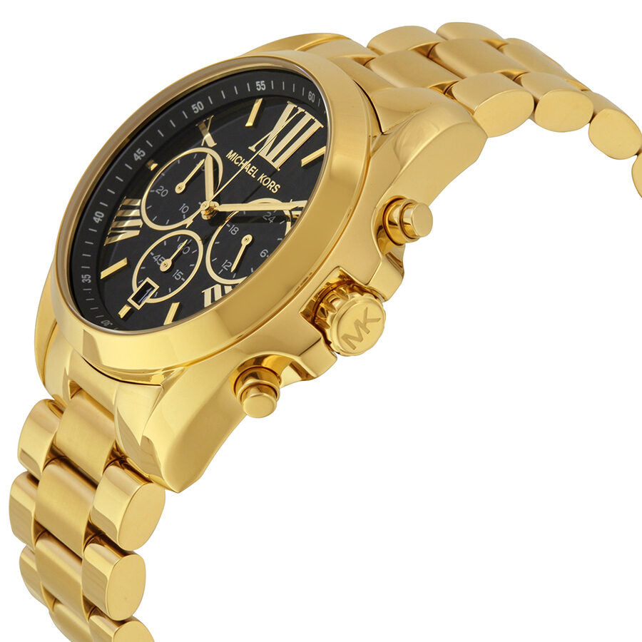 Michael Kors Mid-Size Bradshaw Chronograph Gold-Tone Women's Watch - MK5739 Secundaire afbeelding