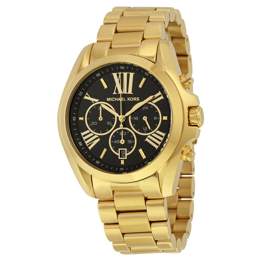 Michael Kors Mid-Size Bradshaw Chronograph Gold-Tone Women's Watch - MK5739 Hoofdafbeelding
