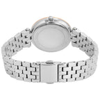 Michael Kors Mini Darci Pave Dial Silver Women's Watch - MK3446