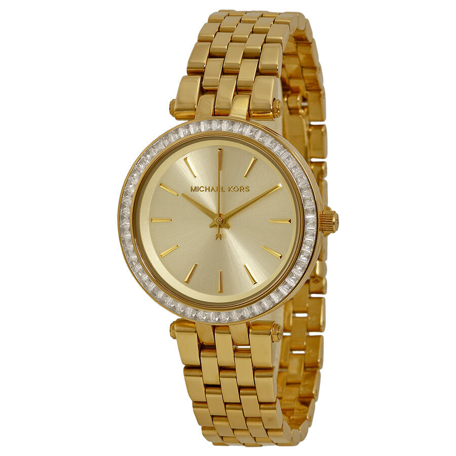Michael Kors Mini Darci Gold Sunray Dial Gold Women's Watch - MK3365 Main image
