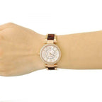 Michael Kors Mini Parker Multifunction Rose Gold and Tortoise Acetate Women's Watch - MK6239