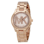 Michael Kors Mini Slim Runway Rose Gold Women's Watch - MK3549