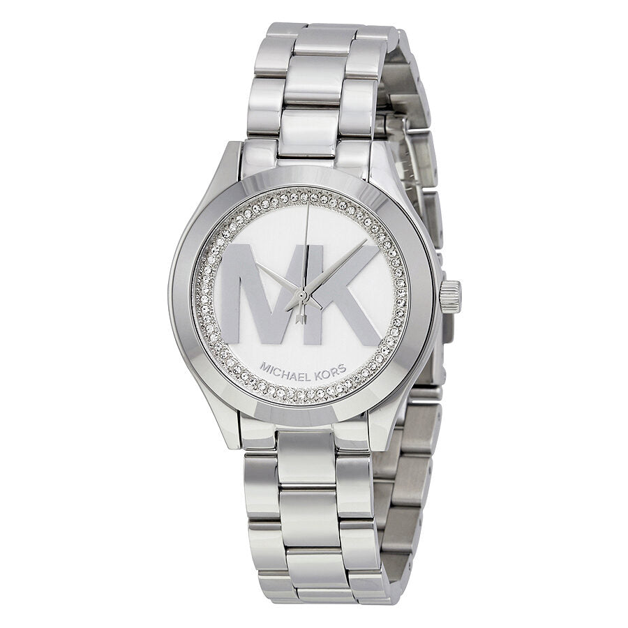 Michael Kors Mini Slim Runway Silver-Tone Women's Watch - MK3548