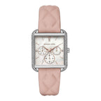 Michael Kors Drew MOP Dial Pink Leather Women's Watch - MK2768