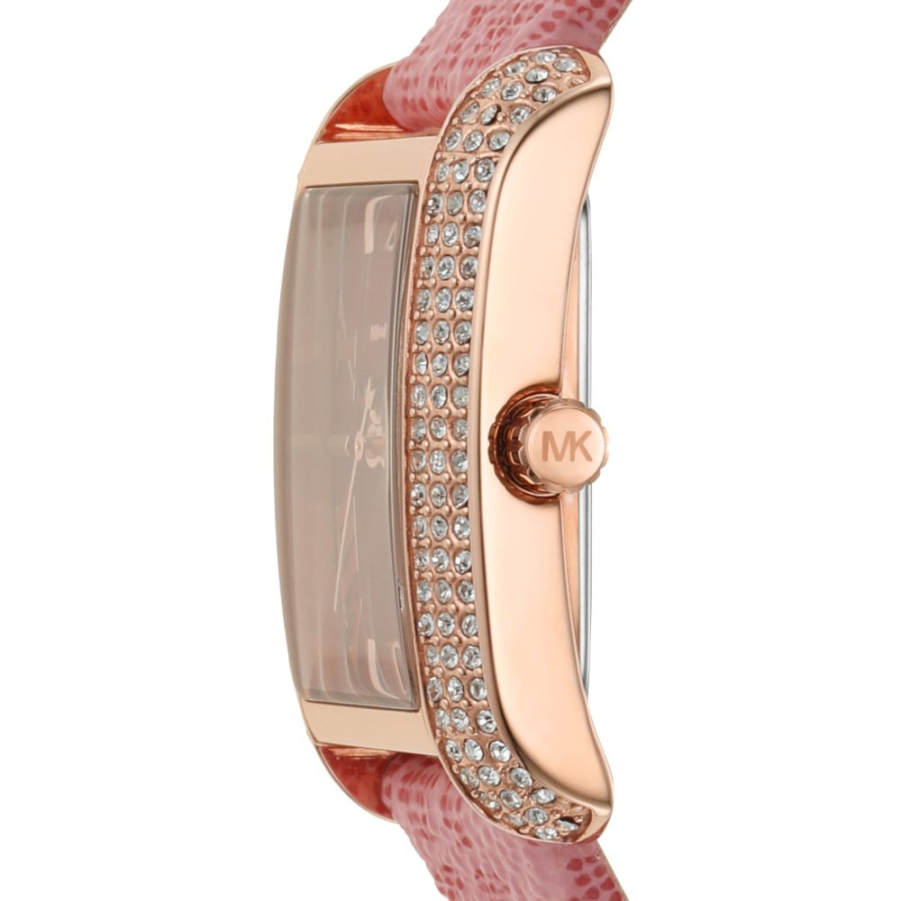Michael Kors Emery dameshorloge met drie wijzers in Primrose Pink - MK2966 Secundaire afbeelding