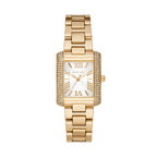 Michael Kors Emery Pavé Rectangular Gold Women's Watch - MK4640