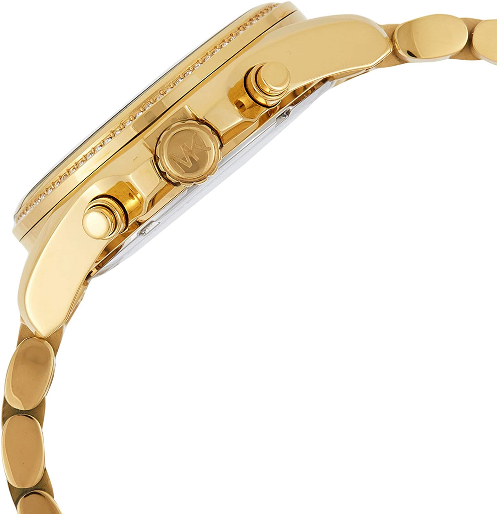 Michael Kors Bradshaw Pavé Gold dameshorloge - MK6538 Secundaire afbeelding