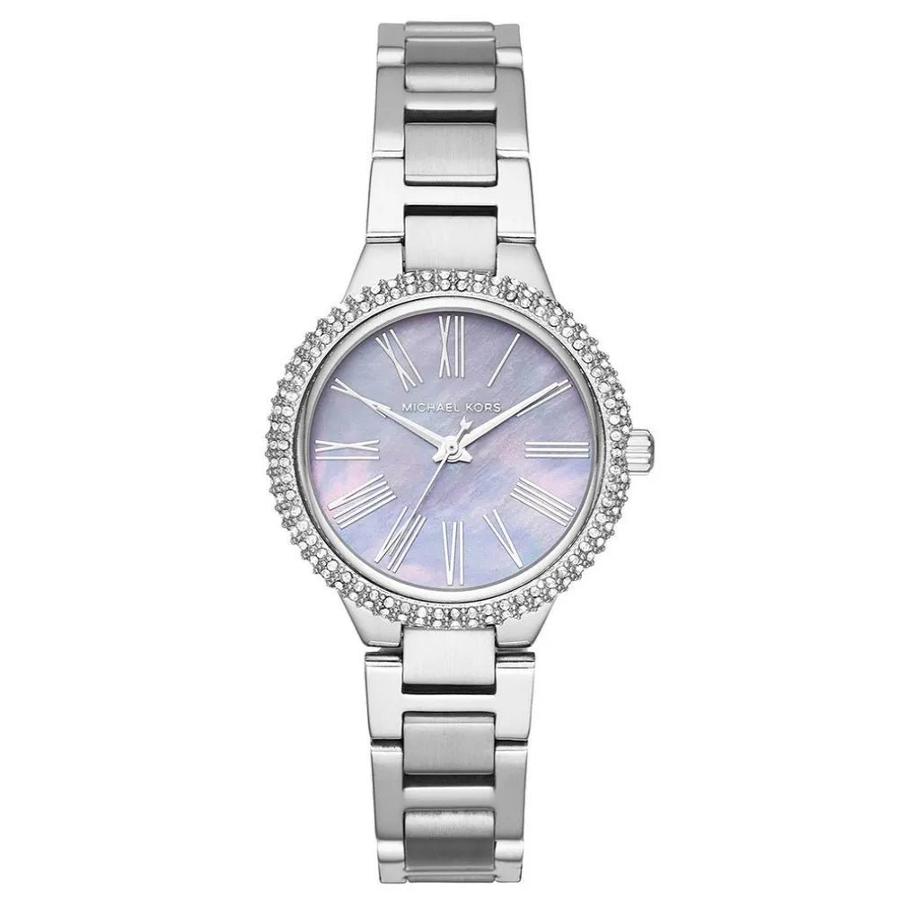 Michael Kors Mini Taryn Purple MOP Dial Silver Women's Watch - MK6562 Hoofdafbeelding
