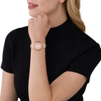Michael Kors Mini Camille Multifunction Pink MOP Dial Rose Gold Women's Watch - MK7273