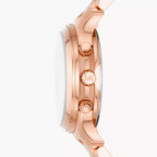 Michael Kors Mini Runway Chronograph Rose-gold Women's Watch - MK7327