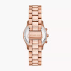 Michael Kors Mini Runway Chronograph Rose-gold Women's Watch - MK7327