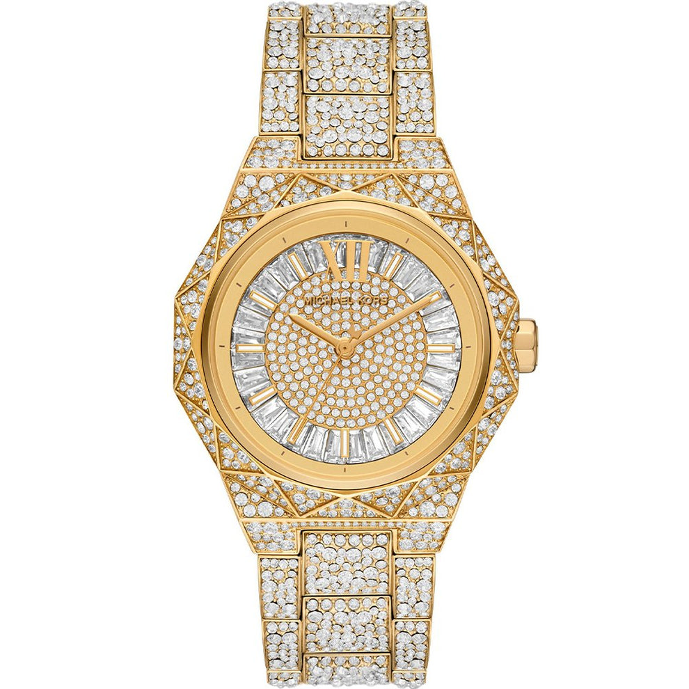 Michael Kors Oversized Raquel Pavé Gold-Tone Women's Watch - MK7398 Hoofdafbeelding