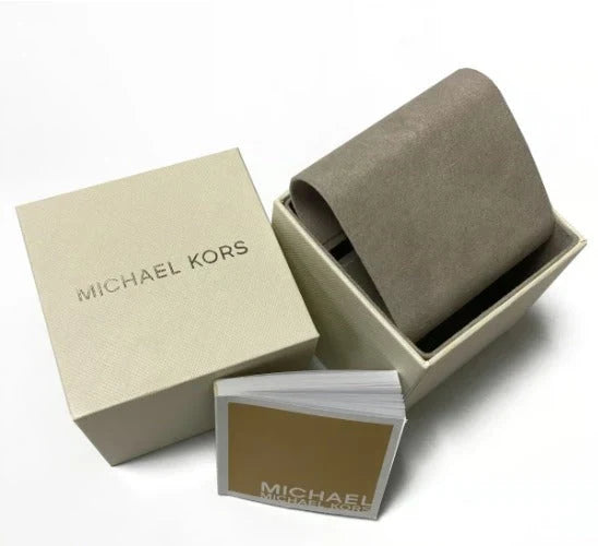 Michael Kors Brecken 45mm Black Dial Gold-Tone Men's Watch MK8848