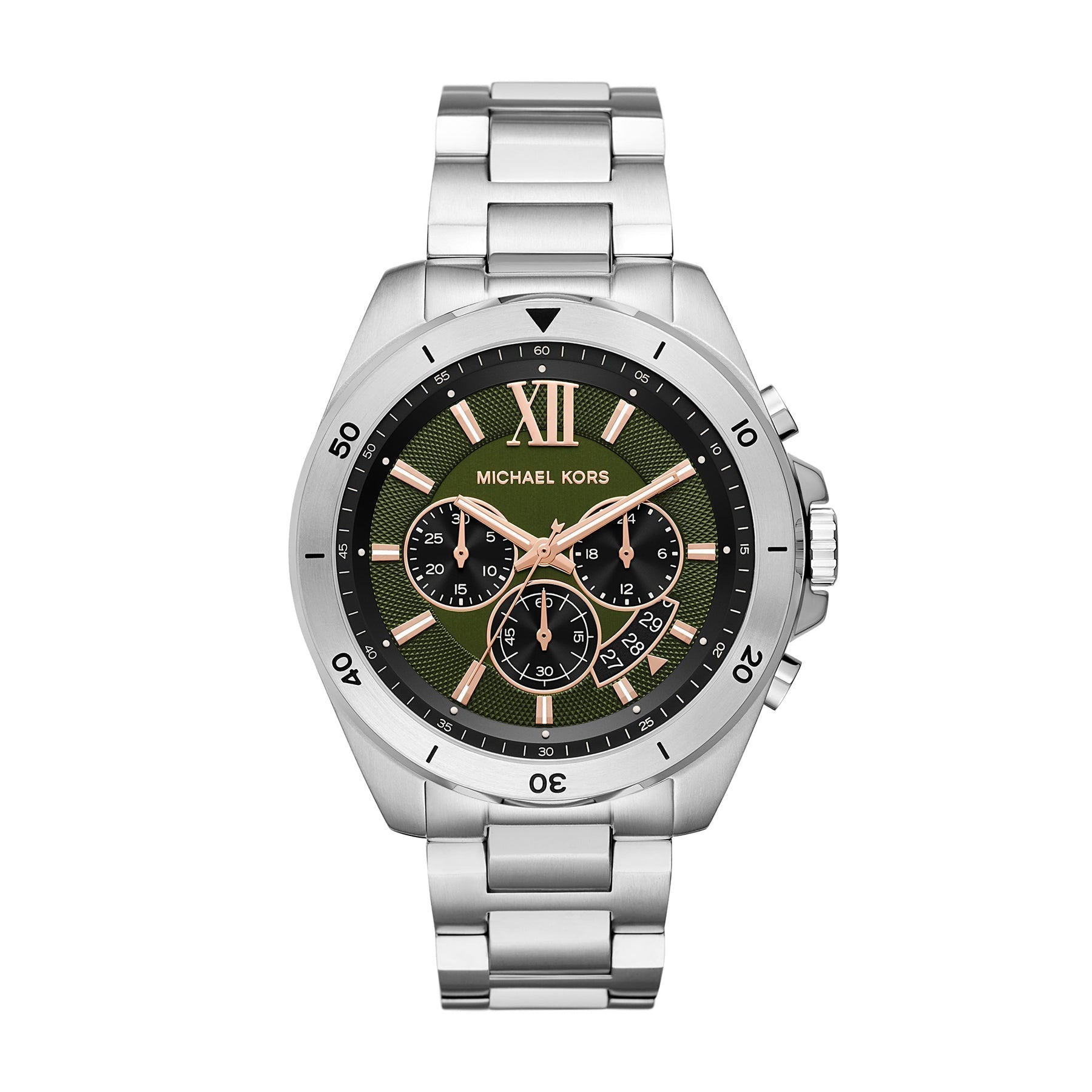 Michael Kors Oversized Brecken Silver-Tone Men's Watch - MK8984 Main image