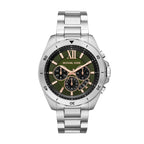 Michael Kors Oversized Brecken Silver-Tone Men's Watch - MK8984