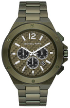 Michael Kors Lennox Chronograph Olive Green Men's Watch - MK9103