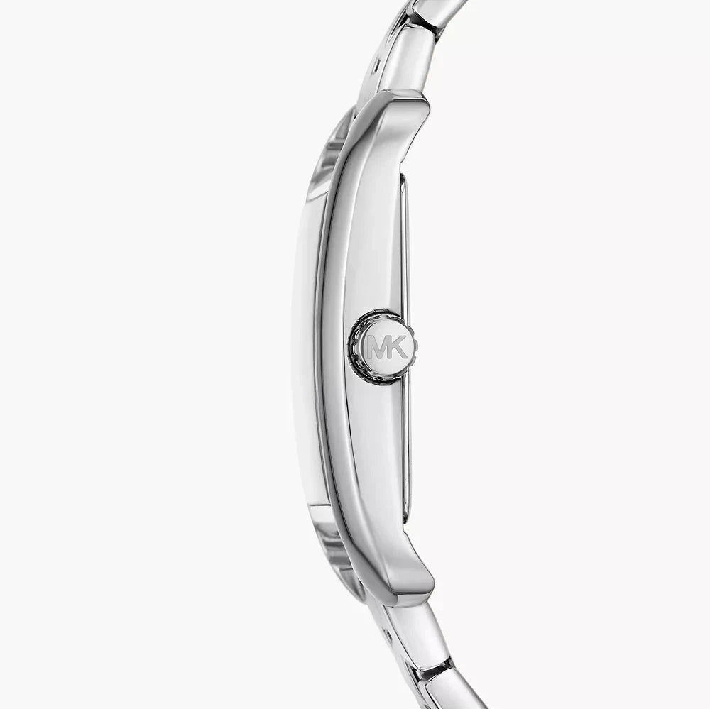 Michael Kors Monroe dameshorloge met drie wijzers, zilverkleurig - MKO1033 Secundaire afbeelding