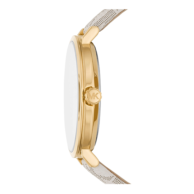 Michael Kors Addyson Silver Dial Beige Genuine Leather Women's Watch - MK2946 Secondary image