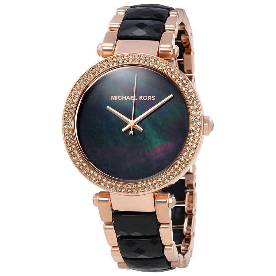Michael Kors Parker Black Dial Ladies Watch MK6414 Hoofdafbeelding