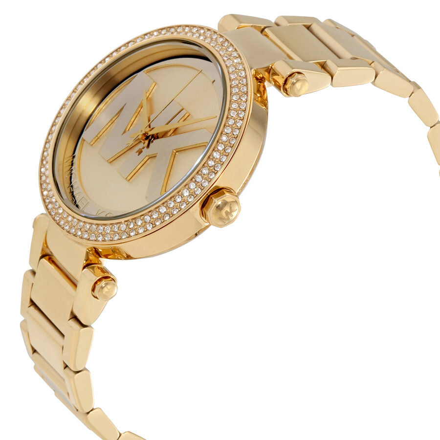 Michael Kors Parker Champagne Dial Gold Women's Watch - MK5784 Secundaire afbeelding