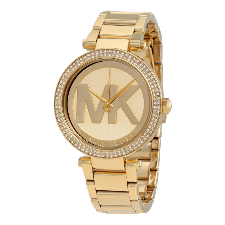 Michael Kors Parker Champagne Dial Gold Women's Watch - MK5784 Hoofdafbeelding